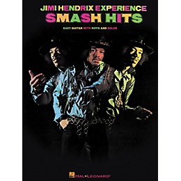 Hal Leonard Jimi Hendrix - Smash Hits Easy Guitar Series Tab Songbook