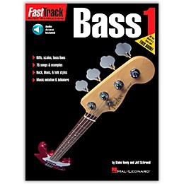 Hal Leonard FastTrack Bass Method Book 1 (Book/Audio Online)