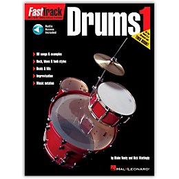 Hal Leonard FastTrack Drum Method 1 (Book/Online Audio)