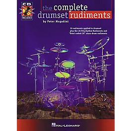 Hal Leonard The Complete Drumset Rudiments Book/CD Package