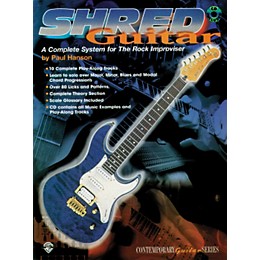 Alfred Shred Guitar: A Complete System for the Rock Guitar Improviser Book/CD