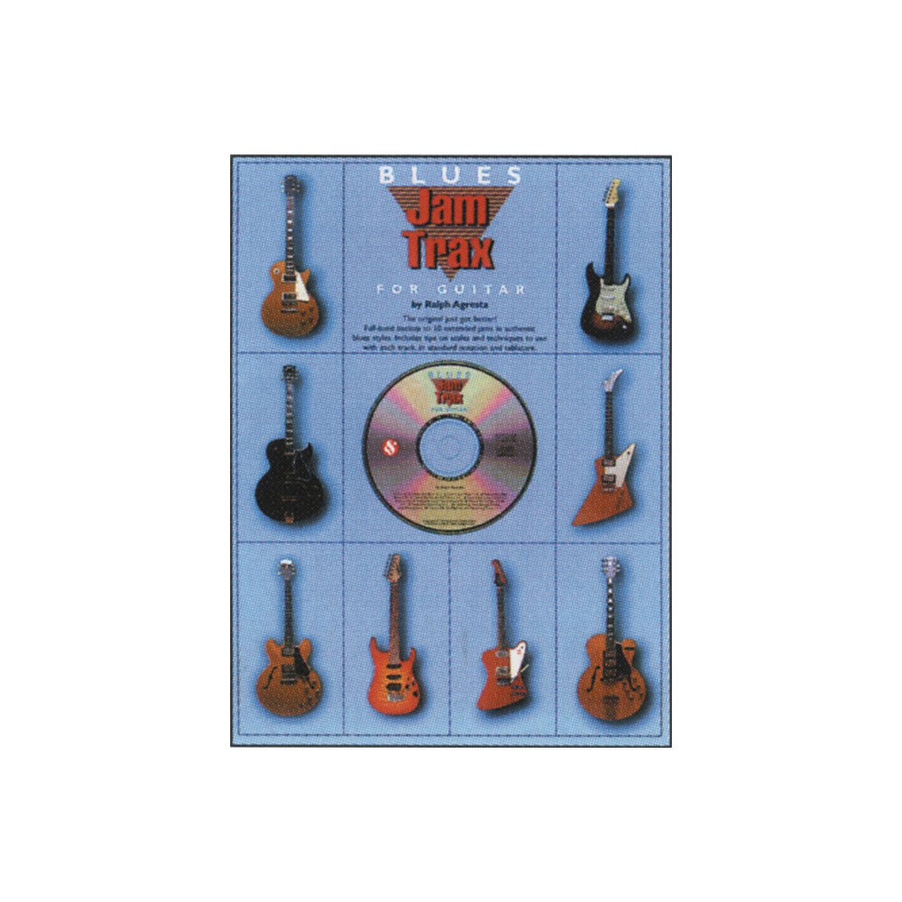 Music Sales Blues Jam Trax For Guitar Cd