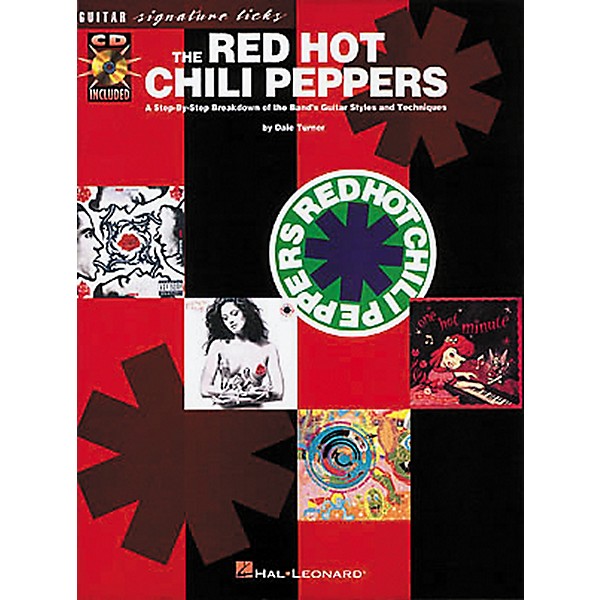 Hal Leonard The Red Hot Chili Peppers Guitar Signature Licks Book with CD