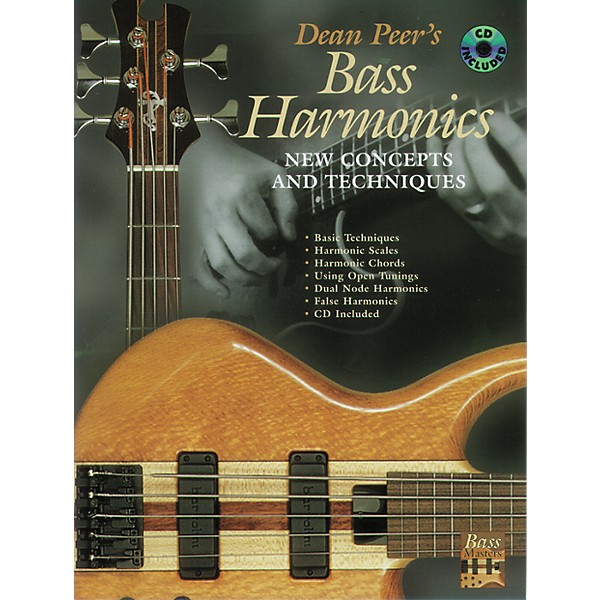Alfred Bass Harmonics Book/CD