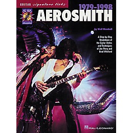 Hal Leonard Aerosmith 1979-1998 Signature Licks Book/CD