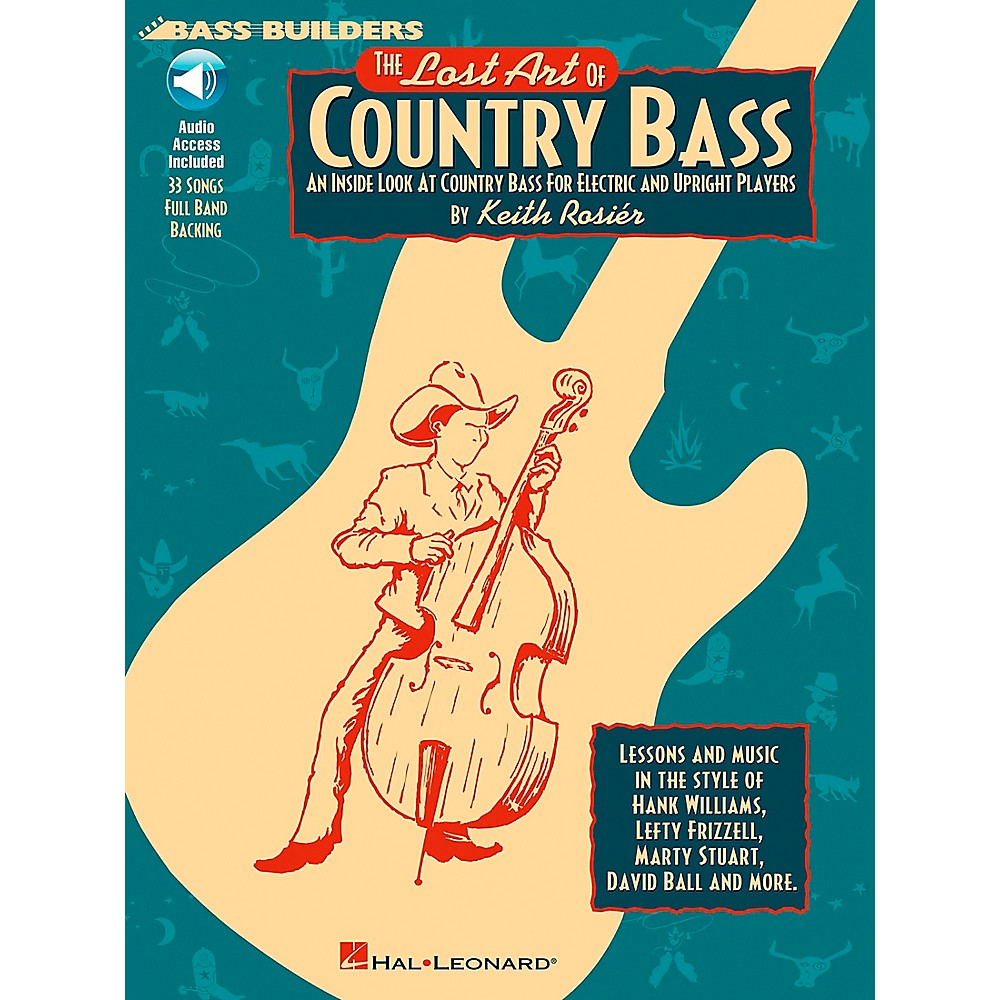 Hal Leonard Lost Art Of Country Bass Instruction (Book/Cd)