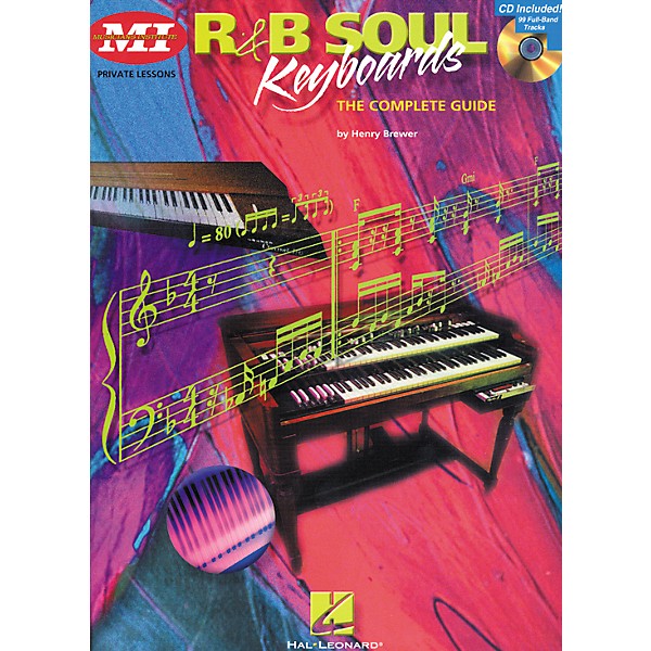 Hal Leonard R'n'B Soul Keyboards Complete Guide Book/CD