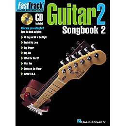 Hal Leonard FastTrack Guitar Songbook 2 Level 2 Book with CD