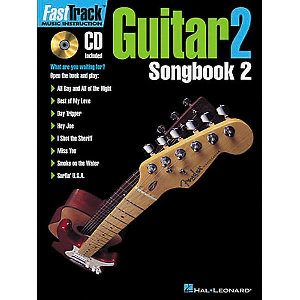 Hal Leonard FastTrack Guitar Songbook 2 Level 2 Book with CD