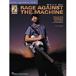 Hal Leonard Best of Rage Against The Machine Signature Licks Book with CD
