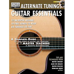 Hal Leonard Alternate Tunings Guitar Essentials Book/CD