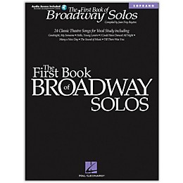 Hal Leonard The First Book of Broadway Solos (Book/Online Audio)