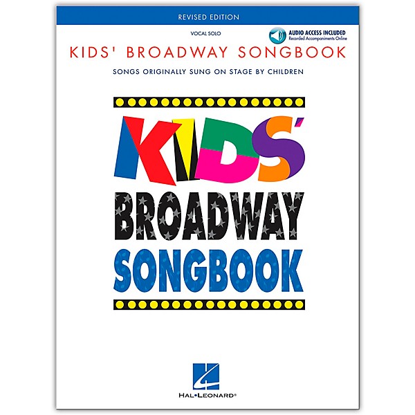 Hal Leonard Kids' Broadway Songbook (Book/Online Audio)