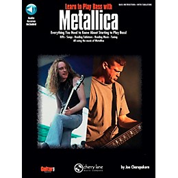 Hal Leonard Learn to Play Bass with Metallica Book/CD