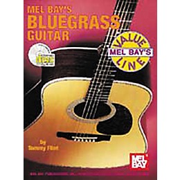 Mel Bay Bluegrass Guitar Book with CD