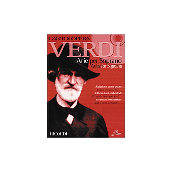 Hal Leonard Verdi Arias for Soprano