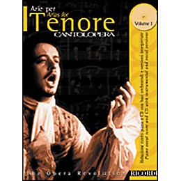 Hal Leonard Cantolopera Arias for Tenor - Volume 1 Book/CD
