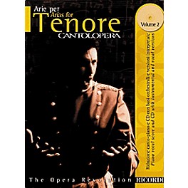 Hal Leonard Cantolopera Arias for Tenor - Volume 2 Book/CD