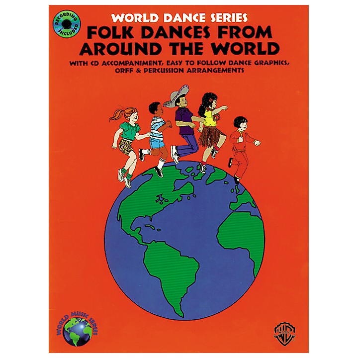 Alfred Folk Dances from Around the World Book/CD Guitar Center