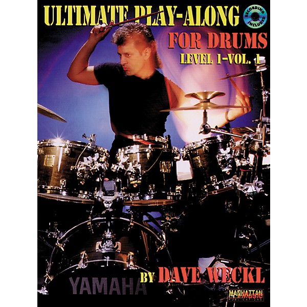 Alfred Ultimate Play-Along for Drums - Level 1 - Volume 1 Book/CD