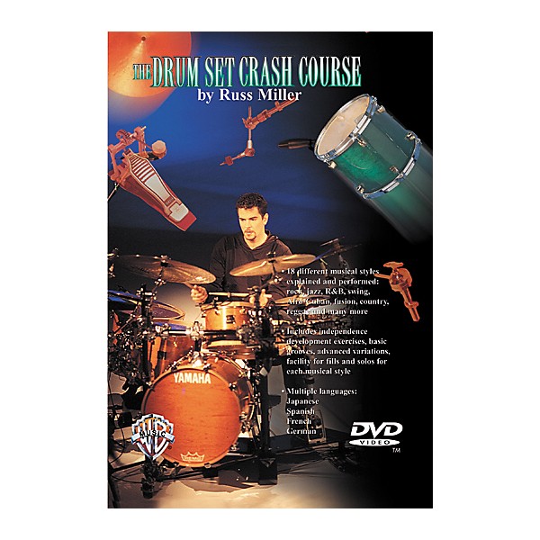 Alfred Russ Miller - Drumset Crash Course DVD