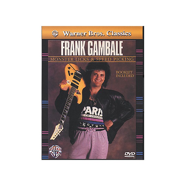 Alfred Frank Gambale Monster Licks & Speed Picking DVD