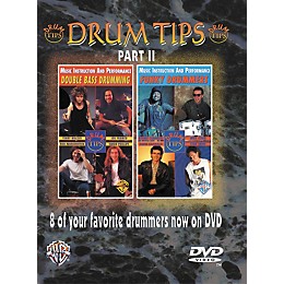 Clearance Alfred Drum Tips Part II - Double Bass Drumming/Funky Drummers DVD