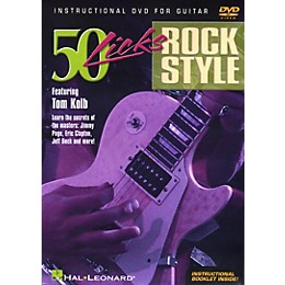Hal Leonard 50 Licks Rock Style DVD
