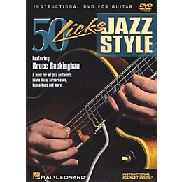 Hal Leonard 50 Licks Jazz Style DVD