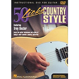 Hal Leonard 50 Licks Country Style DVD