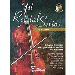 Hal Leonard Play-Along First Recital Series Book with CD Cello