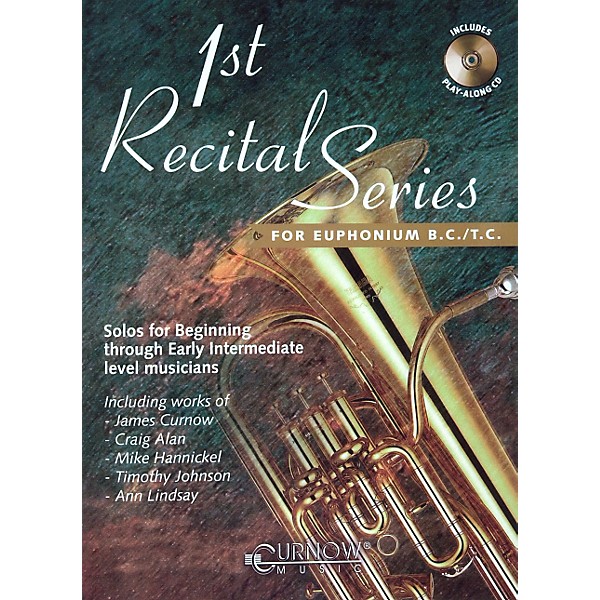 Hal Leonard Play-Along First Recital Series Book with CD Euphonium