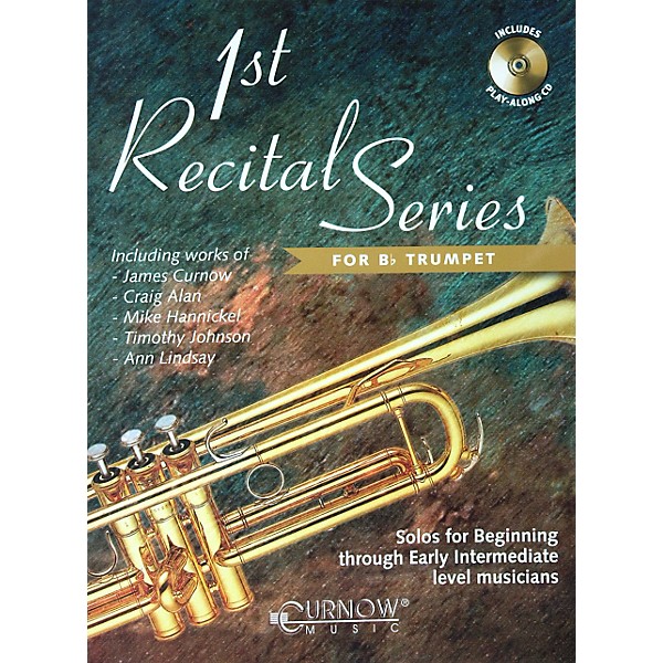 Hal Leonard Play-Along First Recital Series Book with CD Trumpet