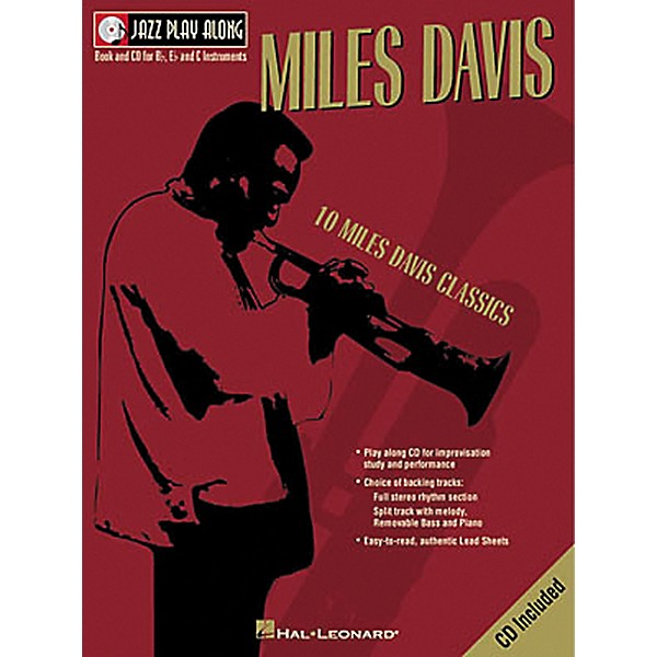 Hal Leonard Miles Davis - Jazz Play Along (Book/CD)