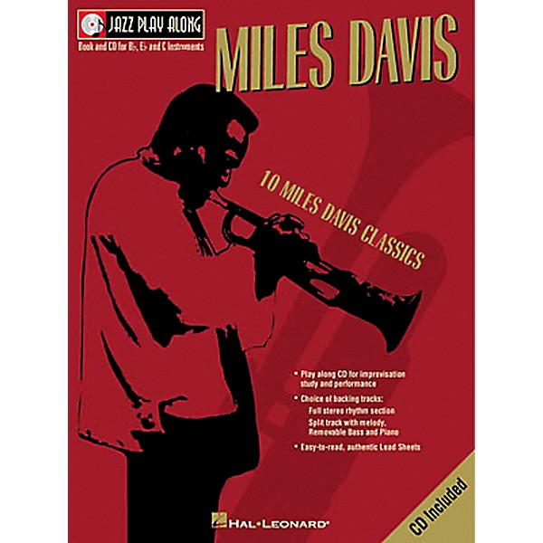 Hal Leonard Miles Davis - Jazz Play Along (Book/CD)