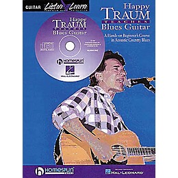 Homespun Happy Traum Teaches Blues Guitar (Book/CD)