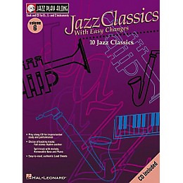 Hal Leonard Jazz Play-Along Series Jazz Classics with Easy Changes Book with CD