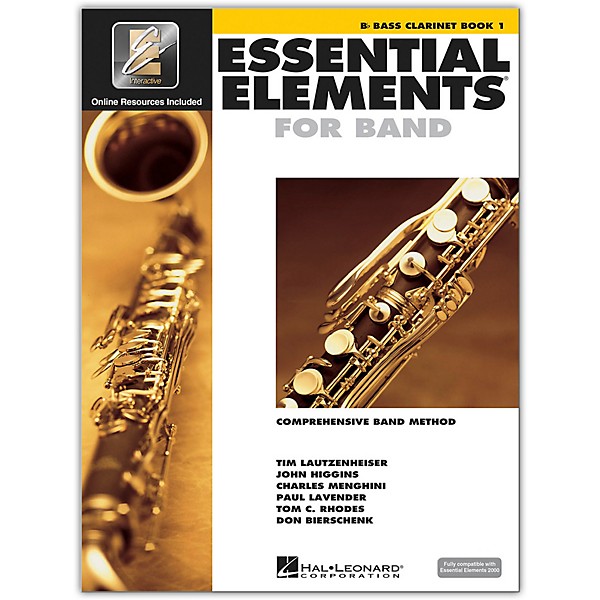 Open Box Hal Leonard Essential Elements for Band - Bass Clarinet 1 Book/Online Audio Level 1