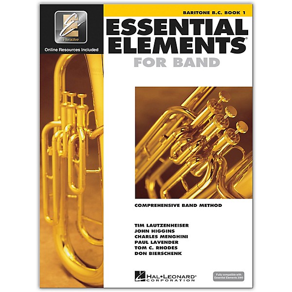 Hal Leonard Essential Elements for Band - Baritone B.C. 1 Book/Online Audio