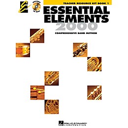 Hal Leonard Essential Elements 2000 for Band - Teacher Resource Kit (Book 1 with CD-ROM)