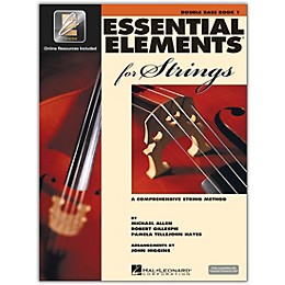 Hal Leonard Essential Elements for Strings - Double Bass 1 Book/Online Audio