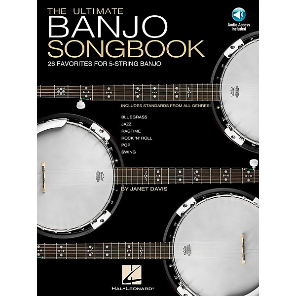 Hal Leonard Ultimate Banjo Tab Songbook (Book/Audio Online)
