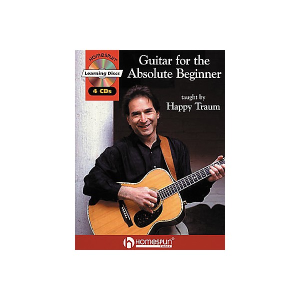 Homespun Guitar for the Absolute Beginner (Book/CD)