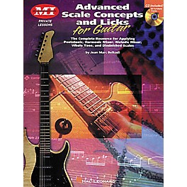 Musicians Institute Advanced Scale Concepts and Licks for Guitar (Book/CD)