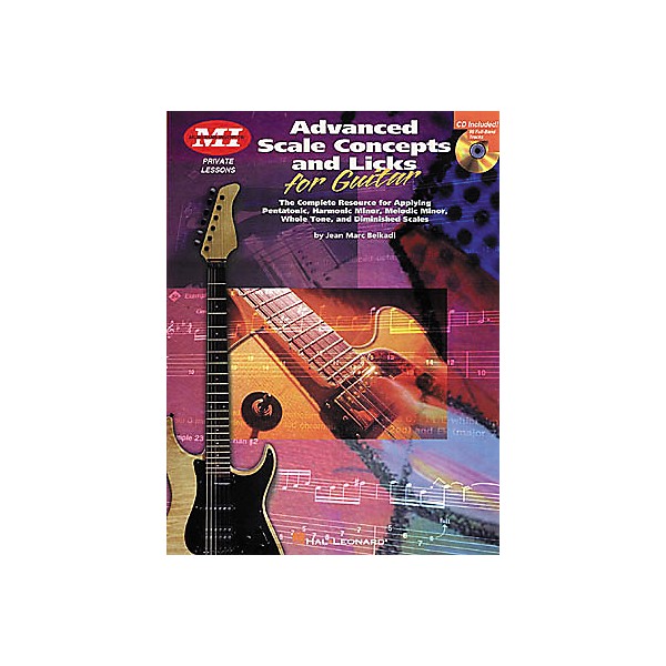 Musicians Institute Advanced Scale Concepts and Licks for Guitar (Book/CD)