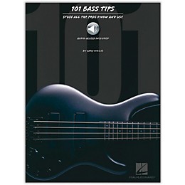 Hal Leonard 101 Bass Tips of the Pros (Book/Online Audio)