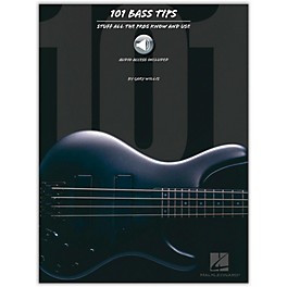 Hal Leonard 101 Bass Tips of the Pros (Book/Online Audio)