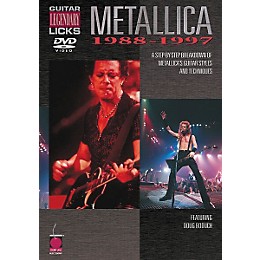 Cherry Lane Metallica - Guitar Legendary Licks 1988-1997 (DVD)
