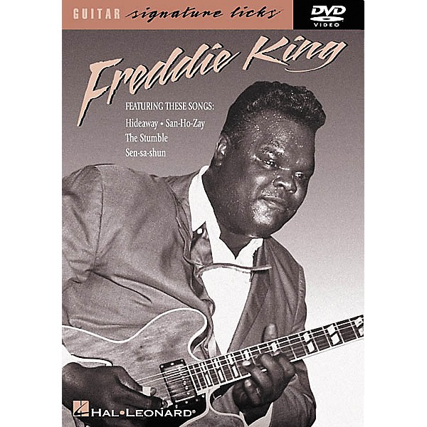 Hal Leonard Freddie King Guitar Signature Licks (DVD)