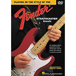 Hal Leonard In the Style of Stratocaster Greats (DVD)